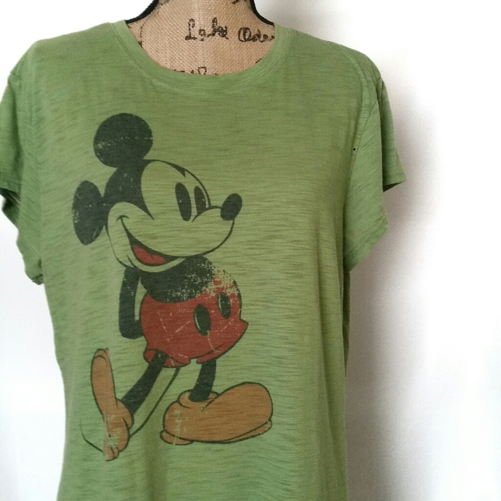 Mickey Mouse Disney Tee Green